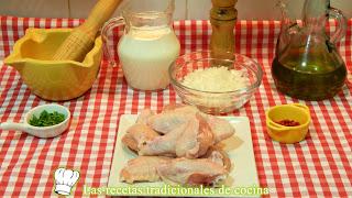 Receta de alitas de pollo