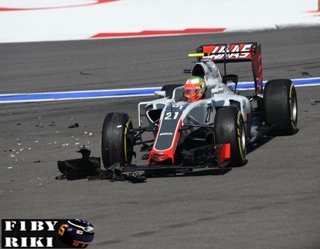 Haas vuelve a los puntos en Rusia tras el desastre de China