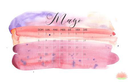 Fondos de pantalla y Calendarios imprimibles - Mayo 2016