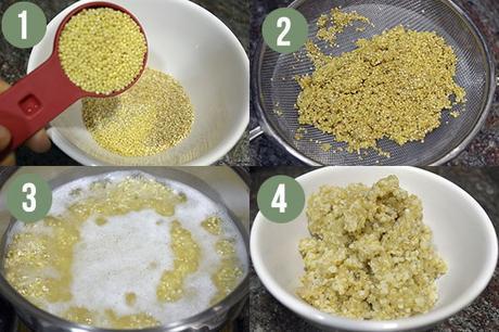 Cómo cocinar quínoa y mijo