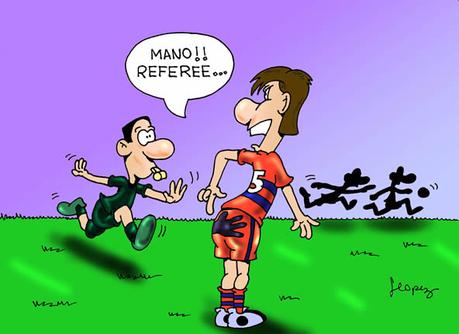 Reglamento poco conocido del fútbol. Primera parte.