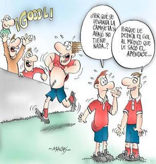 Reglamento poco conocido del fútbol. Primera parte.