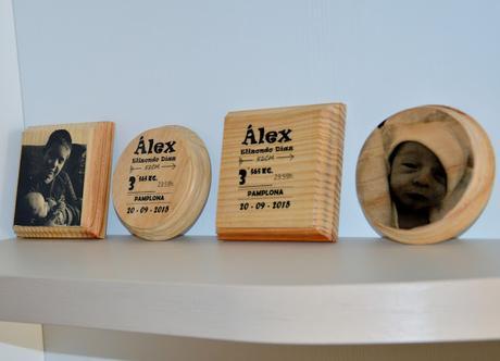 PEANAS DE MADERA PERSONALIZADAS PARA BEBÉS