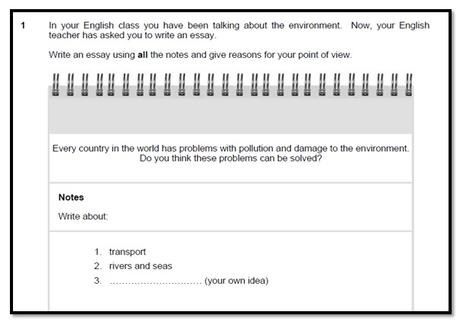 Consejos para preparar el Writing del First Certificate parte 1
