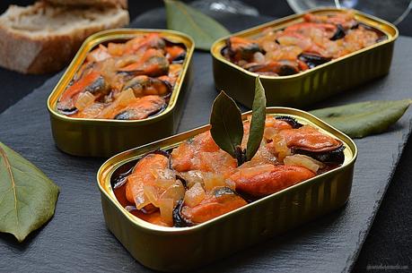 Mejillones en escabeche