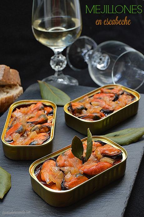 Mejillones en escabeche