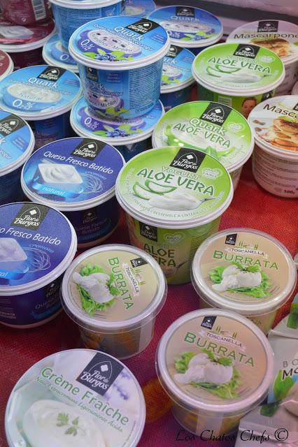 Yogur y quark aloe vera , Flor de burgos