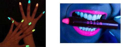 maquillaje fluorescente para fiestas