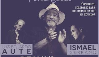 Silvio Rodríguez, Ismael Serrano y Aute concierto gratuito en Madrid