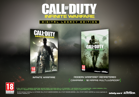 Las ediciones especiales de Call of Duty: Infinite Warfare