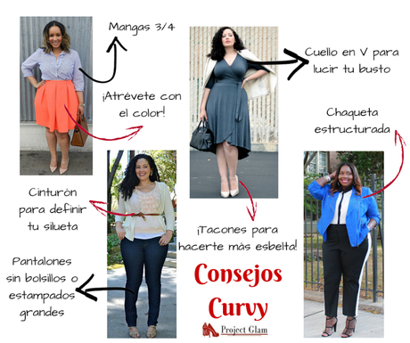 Tips para crear un estilo para chicas curvy - Paperblog