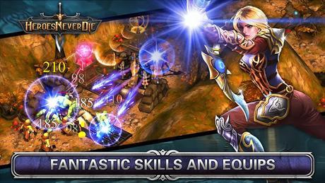Heroes Never Die MOD APK Unlimited Money + Skill Heroes Never Die MOD APK Unlimited Money + Skill