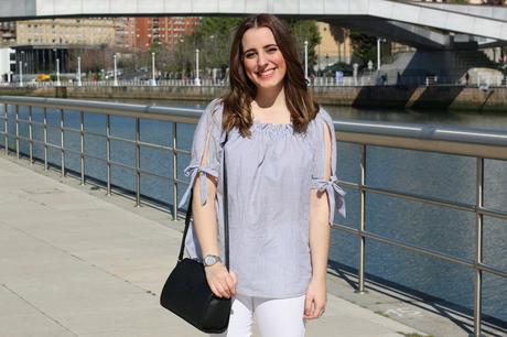 Outfit marinero para primavera casual