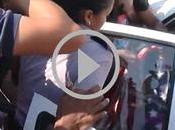 Momento arrestan cubano sacar bandera americana llegada crucero