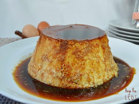 Flan de leche condensada en olla expréss