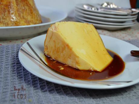 Flan de leche condensada en olla expréss