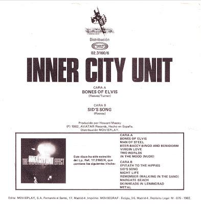 Inner city unit -Bones of Elvis 7
