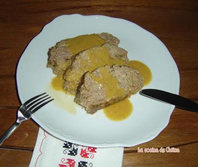 Rollo de carne a la fiorentina