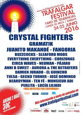 Trafalgar Festival 2016: Fangoria, Gramatik, Juanito Makandé, Anni B Sweet, Aurora & The Betrayers, Tulsa, Gecko Turner...