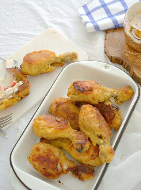 Pollo frito estilo hindú, exotismo y sencillez en tu mesa Pollo frito estilo hindú, exotismo y sencillez en tu mesa