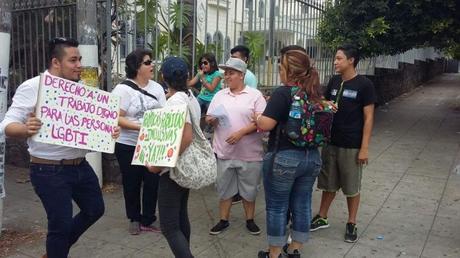 El Salvador. La comunidad LGBT reclama por mas derechos.