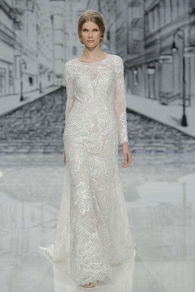 Vestido de novia de Justin Alexander para 2017