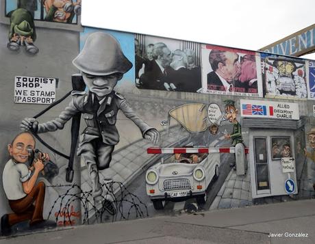 Muro de Berlín. Berlin wall. East Side Gallery