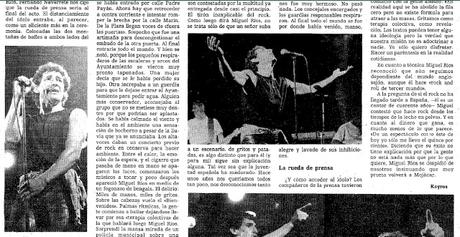 Rock and Ríos en Almería 27/08/1982.