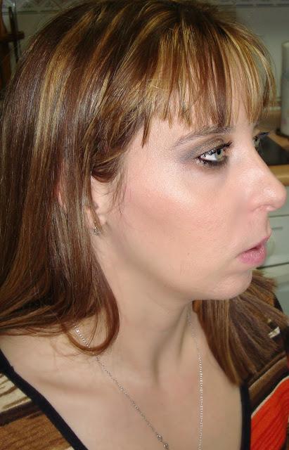 Mi primer maquillaje de novia . Vanesa .