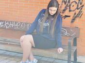 OOTD Falda tubo sudadera, Curvy girl