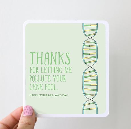 Postales irónicas para felicitar a tu suegra en el día de la madre