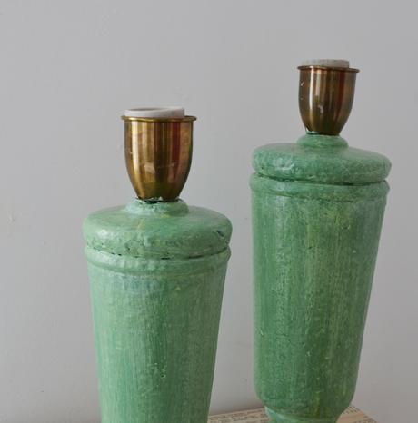 Nuevas lámparas pintando cerámica (con tip DIY incluído!)