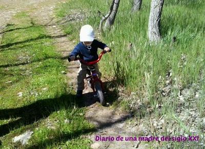 Miércoles Mudo: Aprendiendo a montar en bici