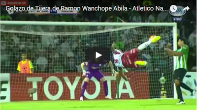 Golazo de Chilena en la libertadores