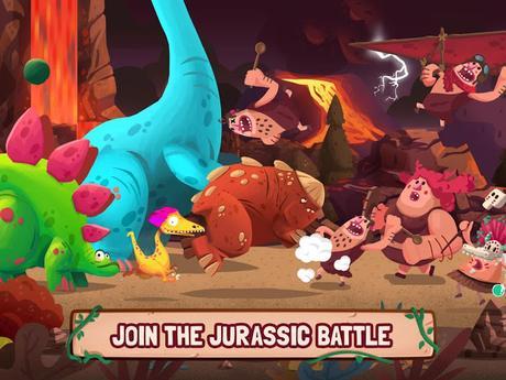 Dino Bash - Dinos vs Cavemen MOD APK Unlimited Money + MORE Dino Bash - Dinos vs Cavemen MOD APK Unlimited Money + MORE