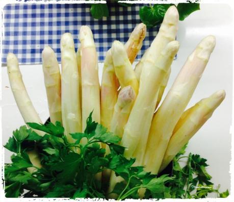 Espárragos blancos frescos Ingredientes