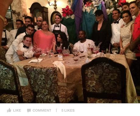 Kim Kardashian y Kanye West están en Cuba Kim Kardashian y Kanye West están en Cuba