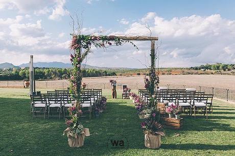 ANNA & CURU: UNA BODA RÚSTICA EN MAS OLIVERES