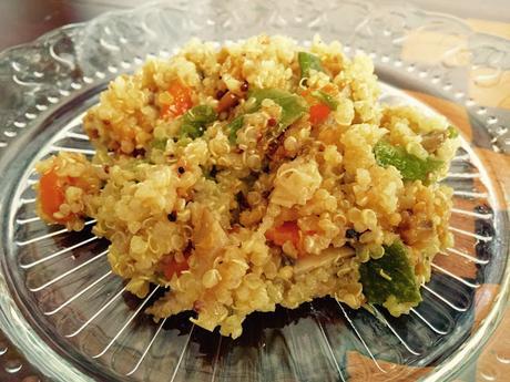 Quinoa con verduras y pollo Quinoa-verduras-pollo