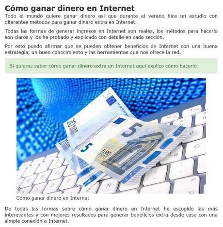 Cómo ganar dinero extra y generar ingresos en Internet