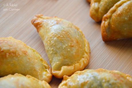 Empanadas de Queso, Cebolla y Wakame