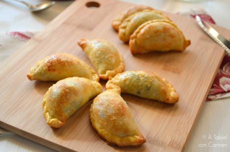 Empanadas de Queso, Cebolla y Wakame
