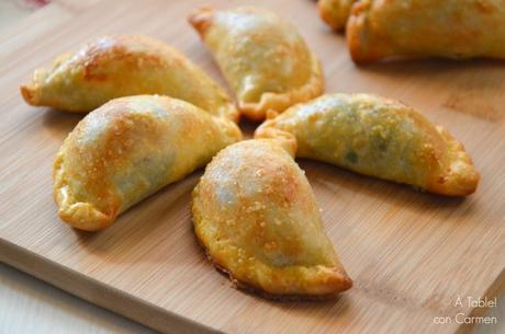 Empanadas de Queso, Cebolla y Wakame