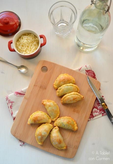 Empanadas de Queso, Cebolla y Wakame