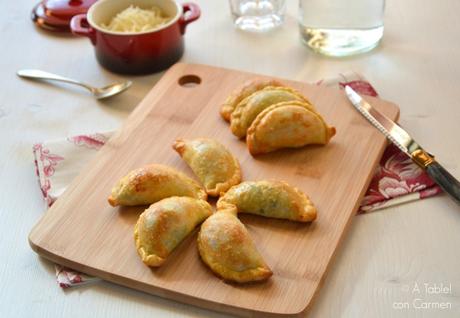Empanadas de Queso, Cebolla y Wakame