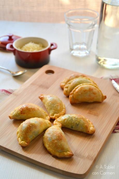 Empanadas de Queso, Cebolla y Wakame
