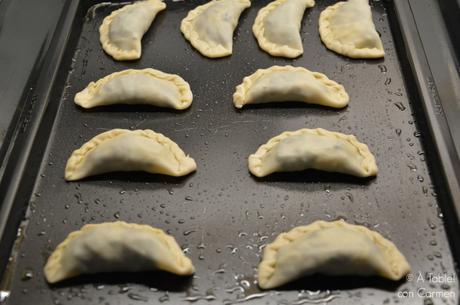 Empanadas de Queso, Cebolla y Wakame