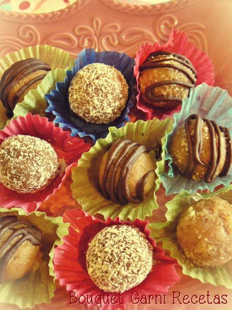 Bocaditos de dulce de leche y nueces Bocaditos de dulce de leche y nueces