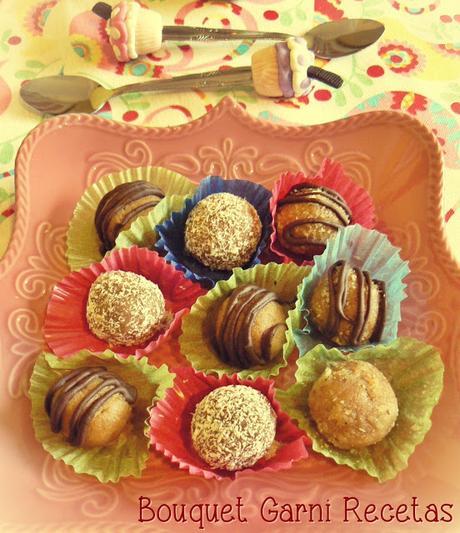 Bocaditos de dulce de leche y nueces Bocaditos de dulce de leche y nueces