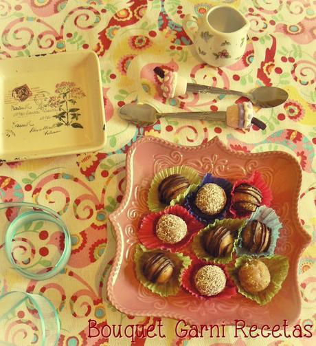 Bocaditos de dulce de leche y nueces Bocaditos de dulce de leche y nueces